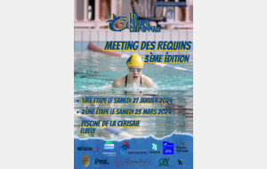 Meeting des Requins 2024 bassin de 50m ELBEUF  : Résultats intermédiaires et programme phase 2