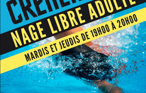 NEW!!! Nage libre adulte