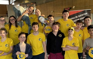 ☀️🏊‍♂️ Les Requins Couronnés confirment leur progression et illuminent le bassin ☀️🏊‍♂️